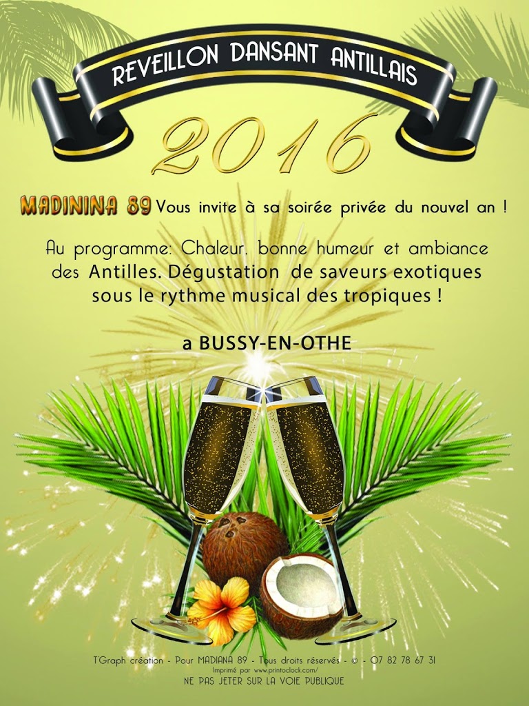 Flyer nouvel an MADININA 89